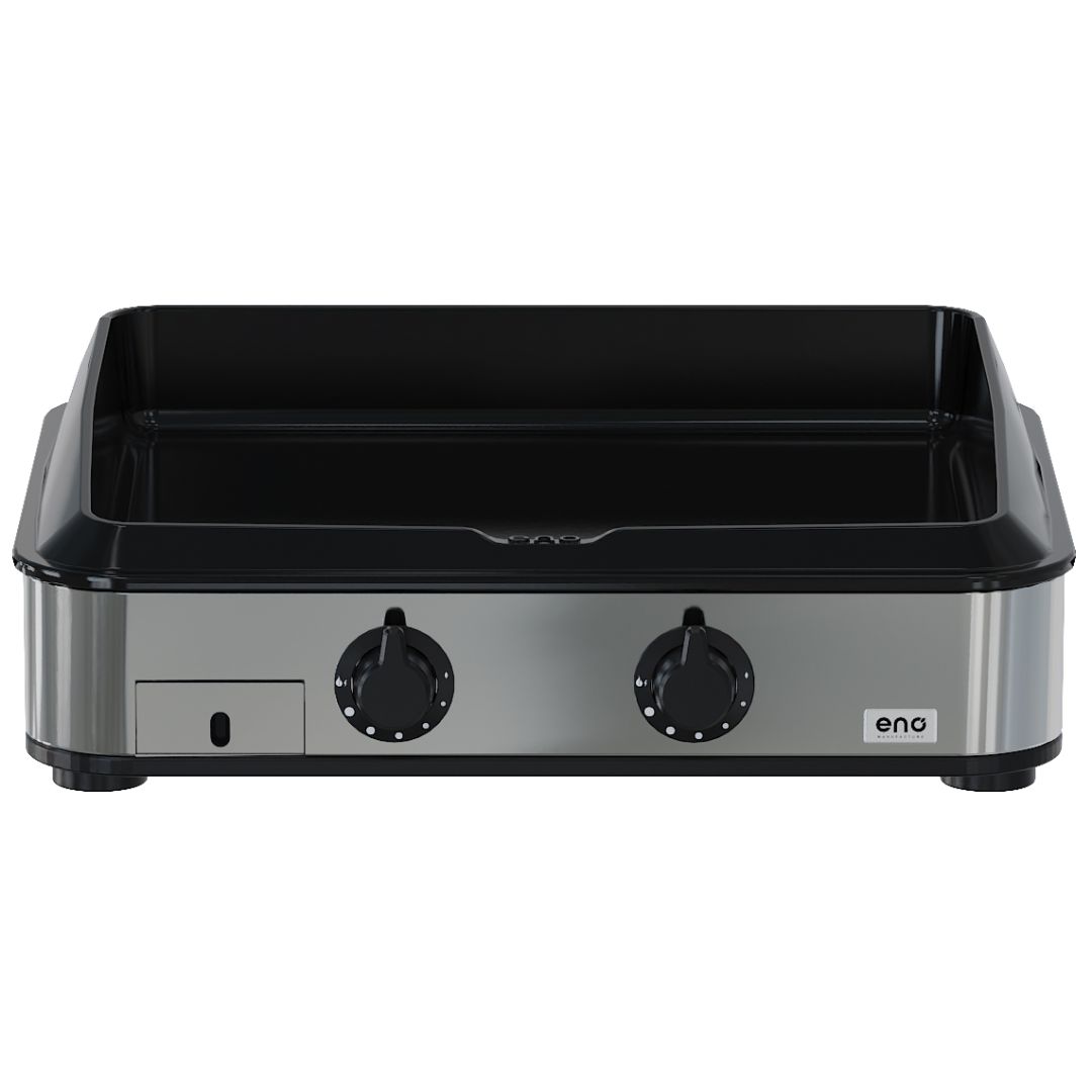 Plancha à deux brûleurs ENOSIGN 65 - Inox