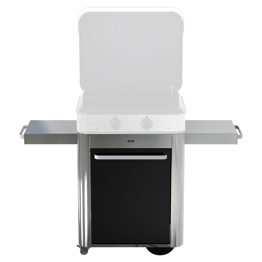 Chariot pour plancha ENOSIGN 65 - Noir et inox