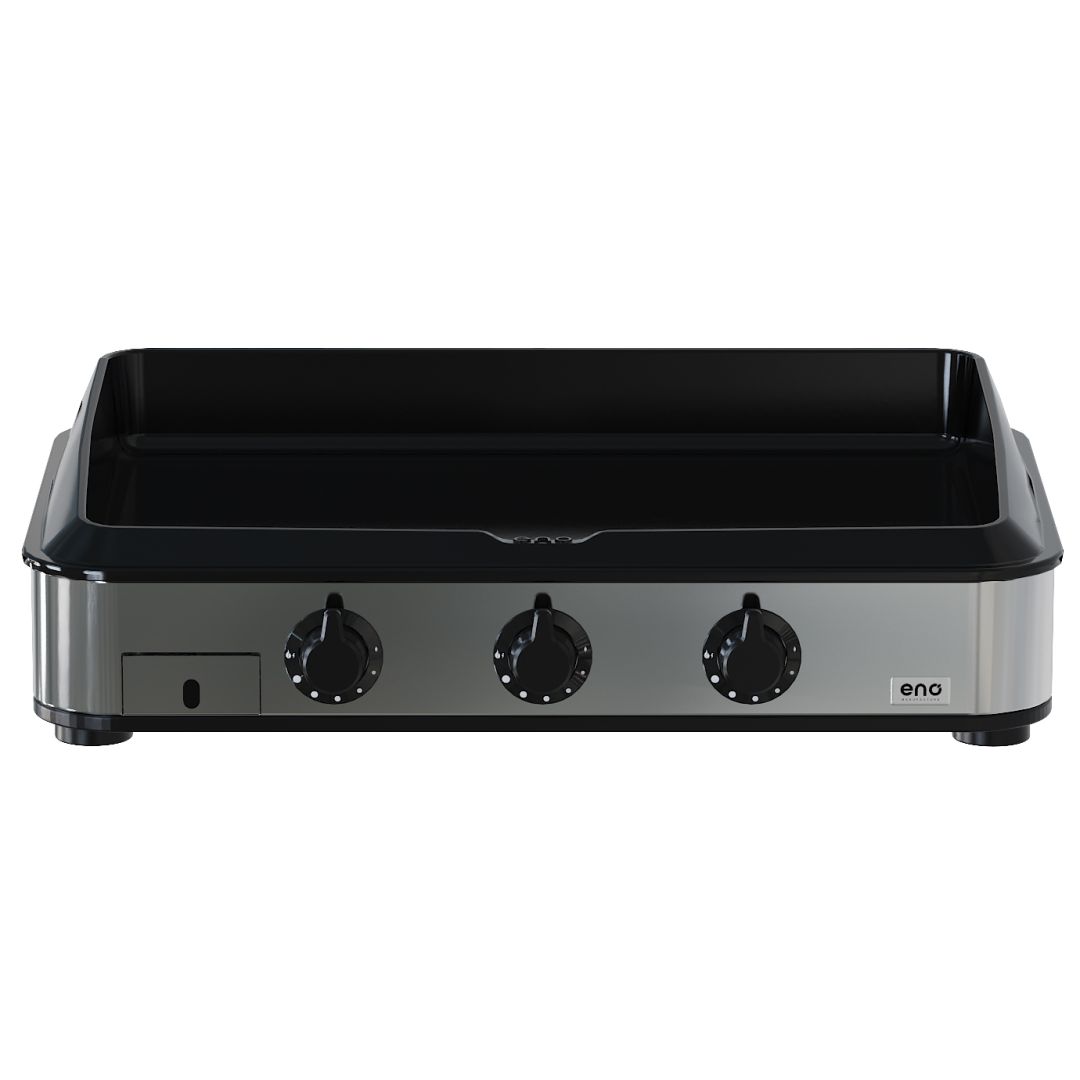 Plancha à trois brûleurs ENOSIGN 80 - Inox