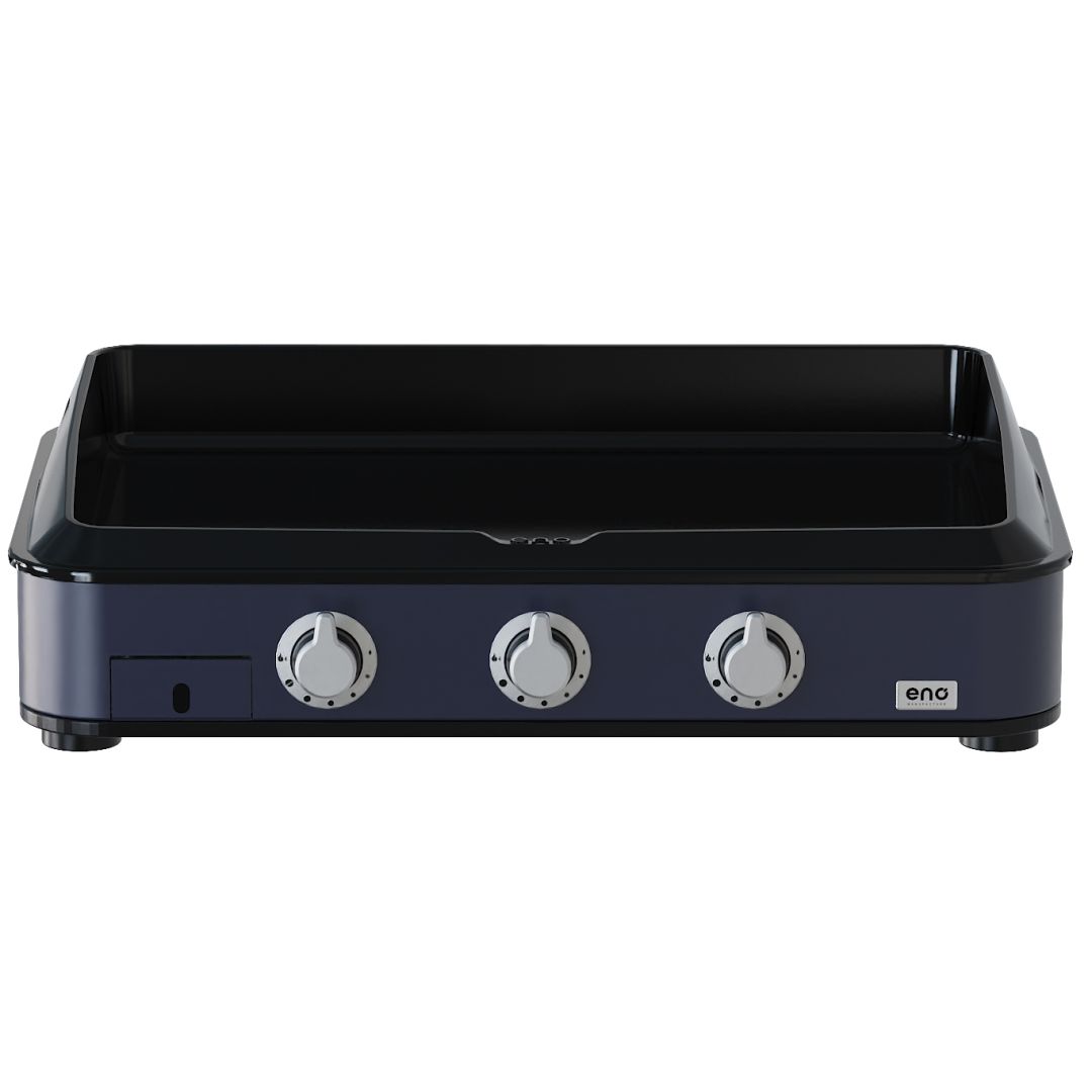 Plancha à trois brûleurs ENOSIGN 80 - Bleu Navy