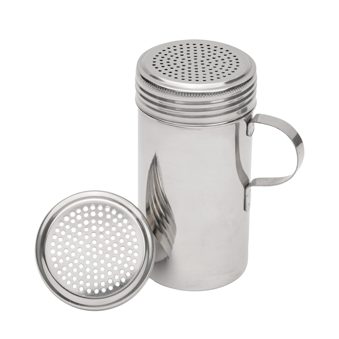 Saupoudreuse en acier inoxydable 12 oz