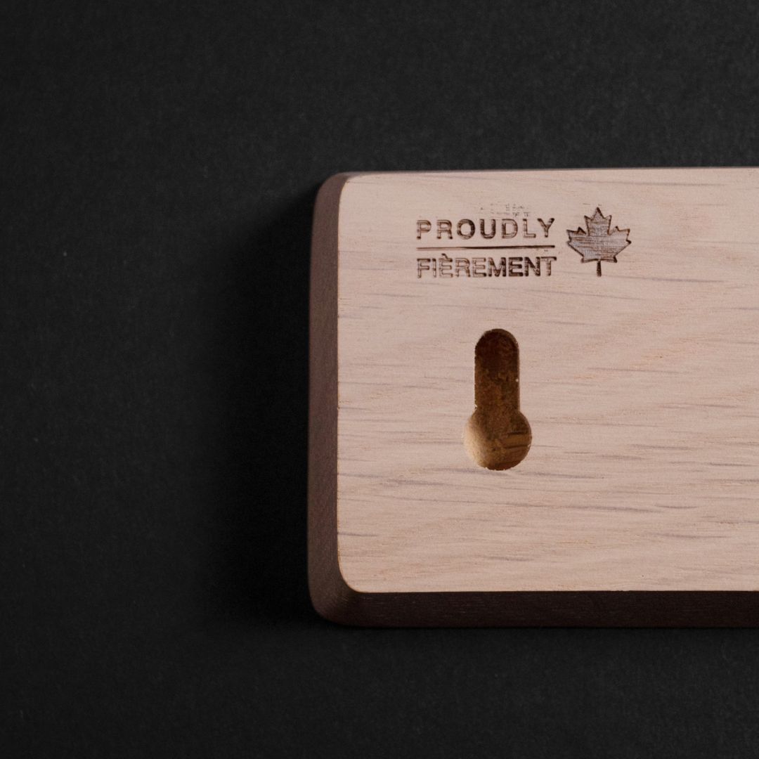 Barre à couteaux magnétique 16,5" - Chêne