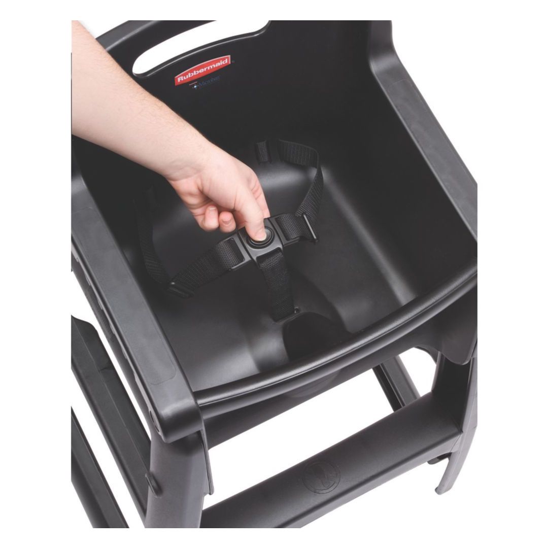 Chaise haute sans roues  - Noir