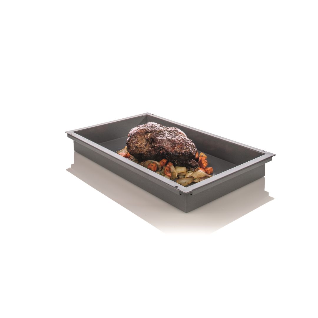 Plaque de cuisson en granit émaillé 12" x 20" x 2,5"