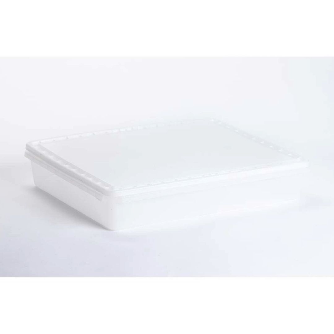 Ensemble récipient et couvercle rectangulaires 6 L