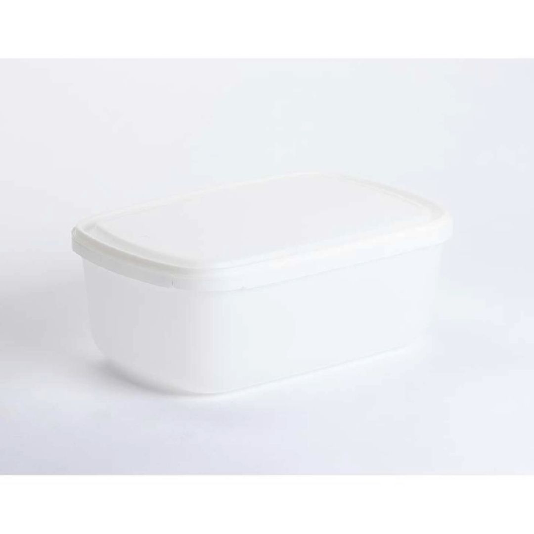 Ensemble récipient et couvercle rectangulaires 5 L