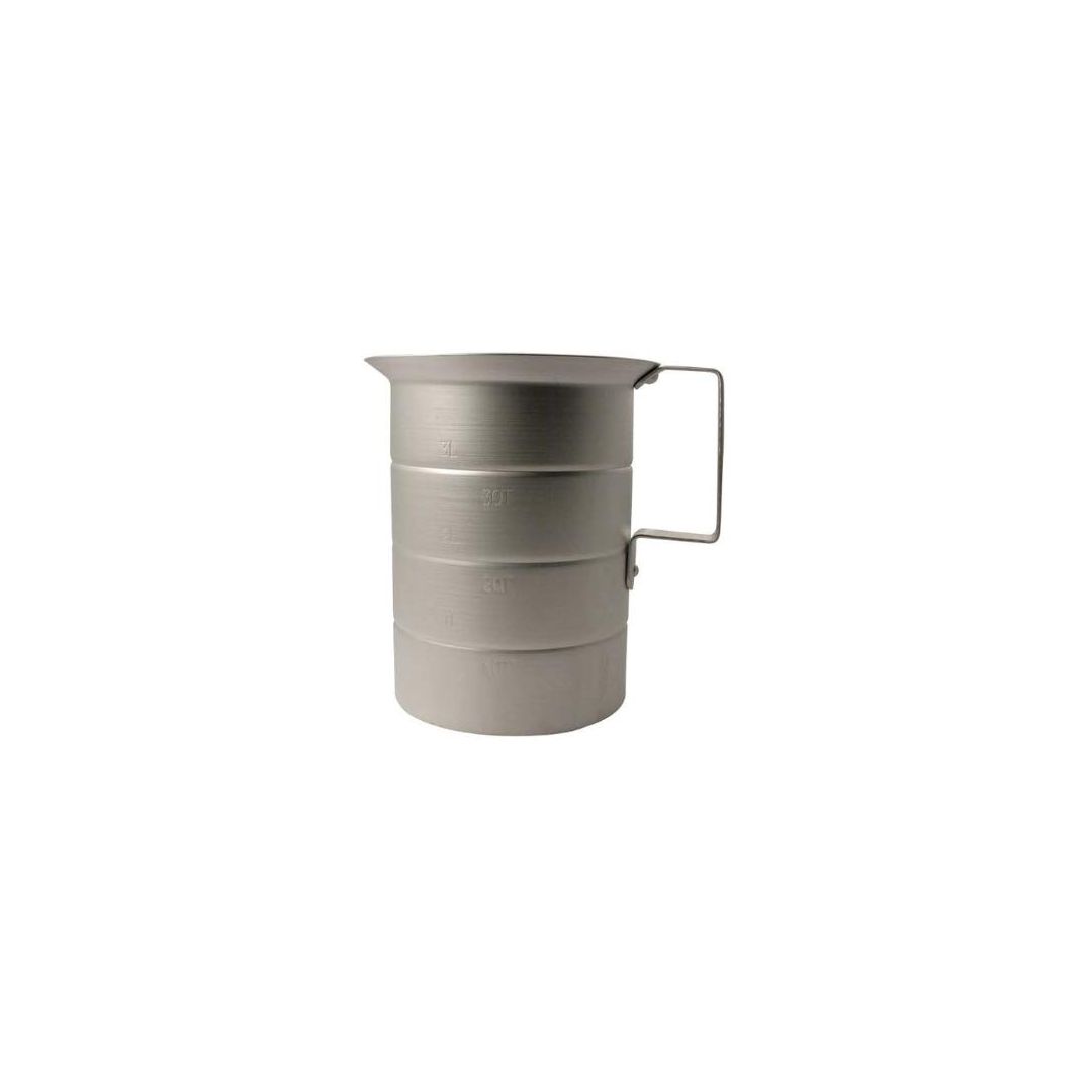 Tasse à mesurer en aluminium - 4 L