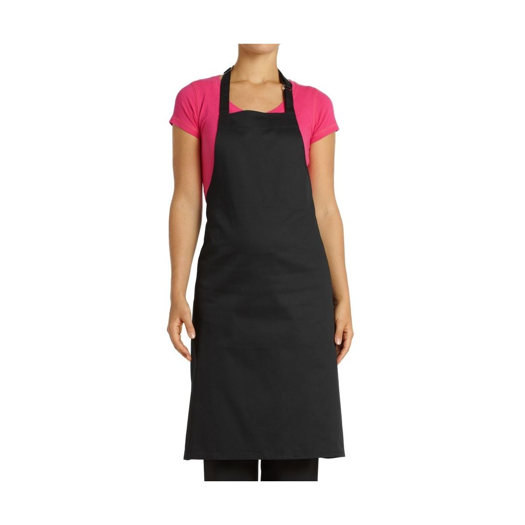 Gusto Bib Apron - Black
