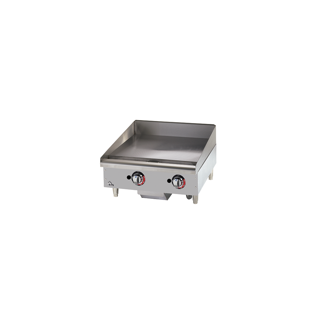 Plaque à frire de comptoir au gaz naturel Star-Max 24" - 56 600 BTU