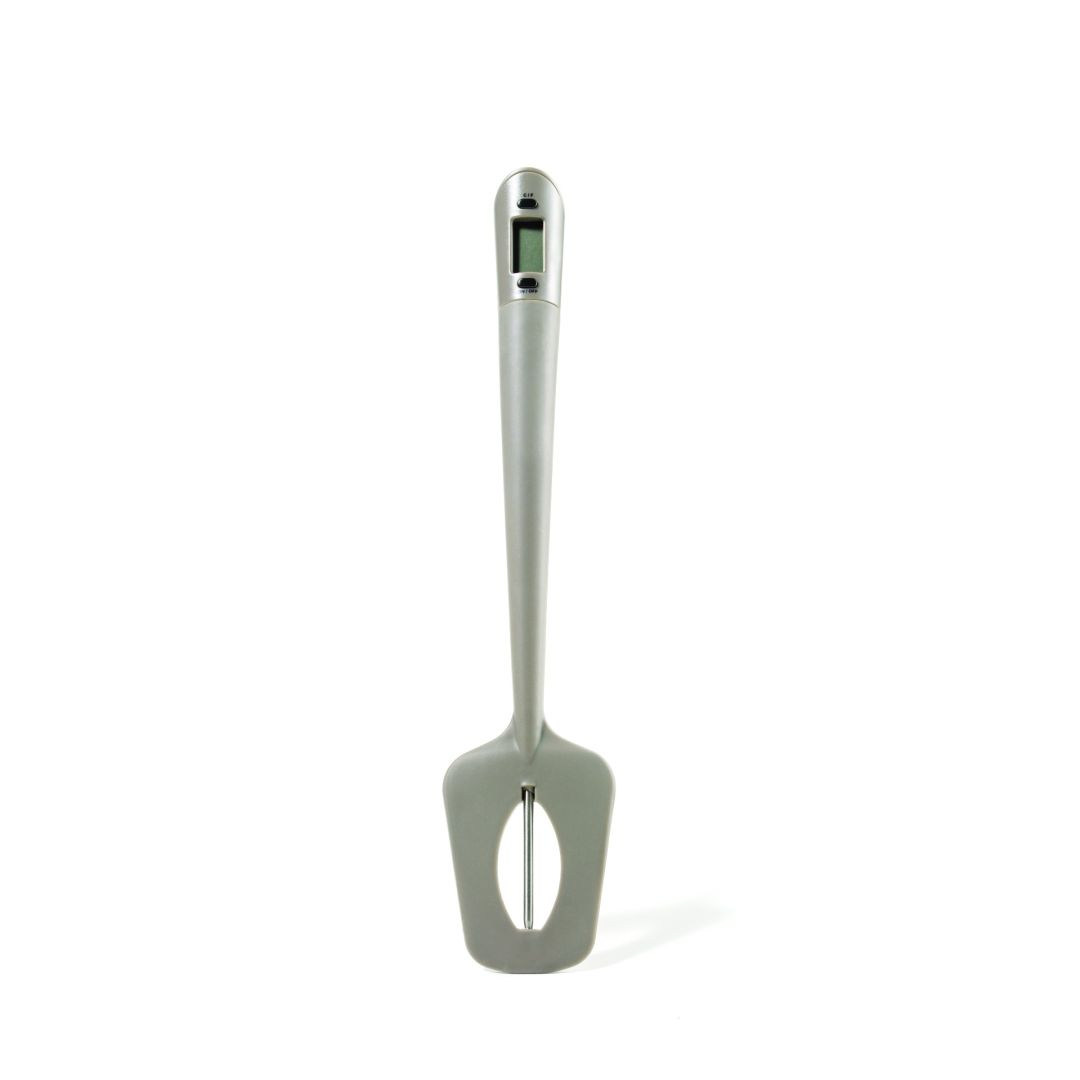 Spatule-thermomètre en silicone