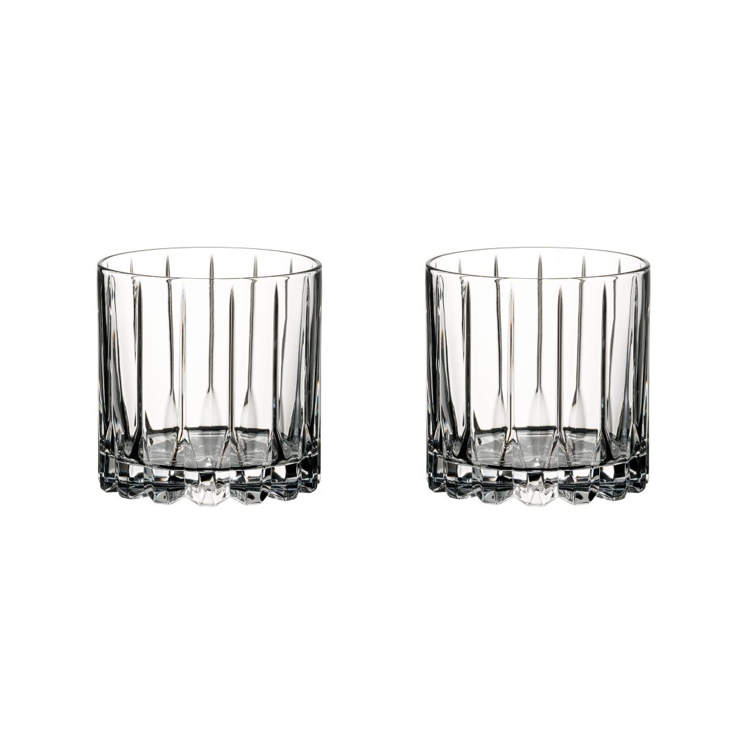 Set of Two 9 oz Rocks Glasses - Drink Specific