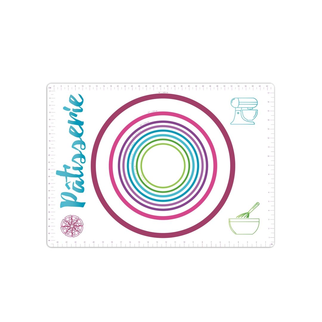 25" x 18" Polypropylene Pastry Mat