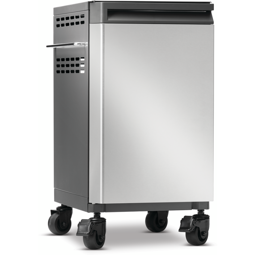 Ensemble de deux cabinets de rangement pour barbecue Prestige – Acier inoxydable