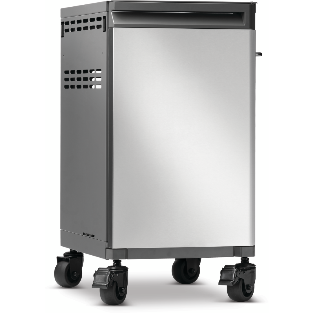 Ensemble de deux cabinets de rangement pour barbecue Prestige – Acier inoxydable