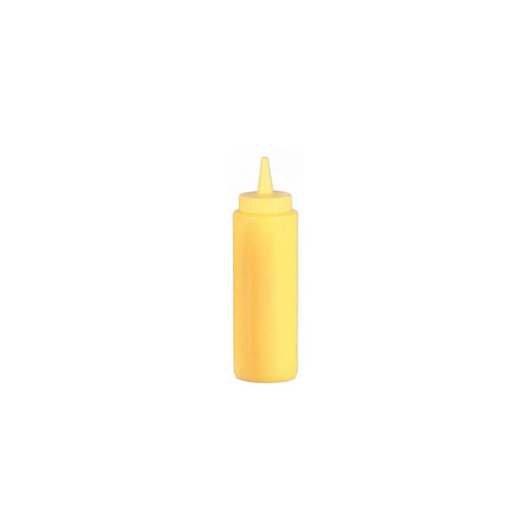 Bouteille à pression ouverture large 16 oz - Jaune