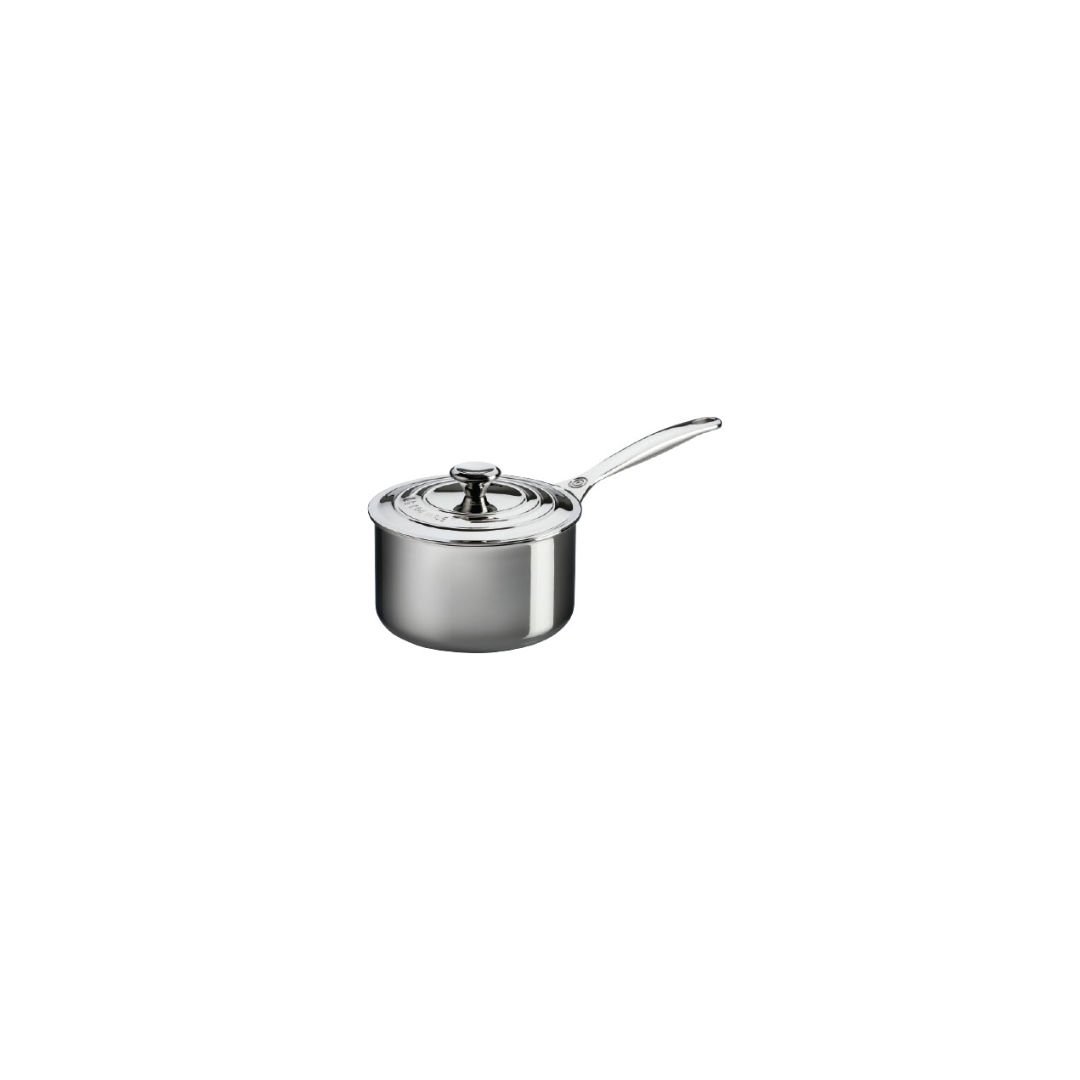 Casserole 2,8L avec couvercle - Inox