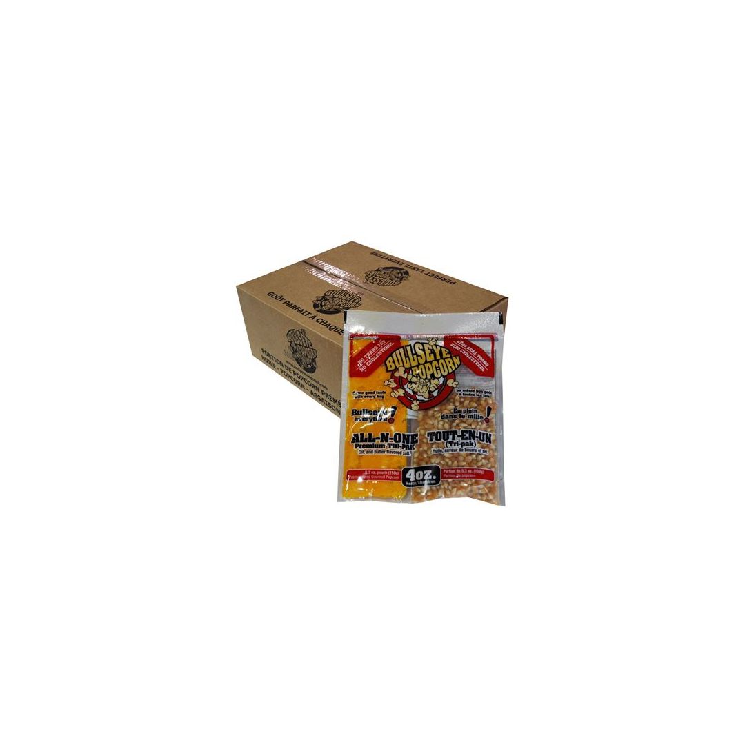 Popcorn tout-en-un pour machine 4 oz