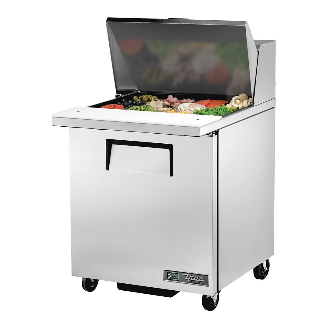 Table de préparation à salade réfrigérée 27" - 8 bacs