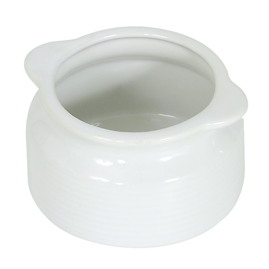 Bol à soupe à l’oignon en grès 12 oz - Blanc