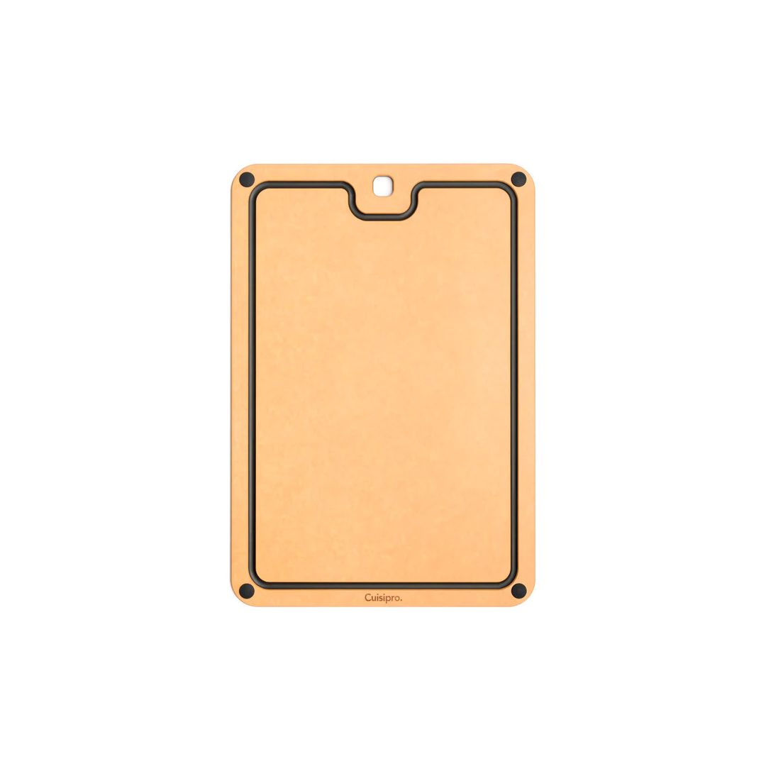 Planche de fibre de bois 16" x 11"  avec pattes silicone - Naturel