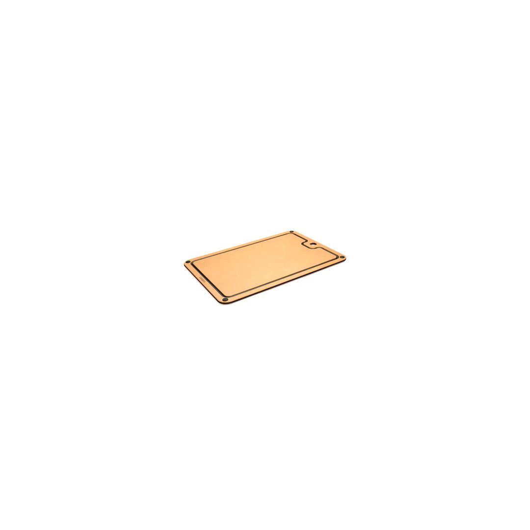 Planche de fibre de bois 16" x 11"  avec pattes silicone - Naturel