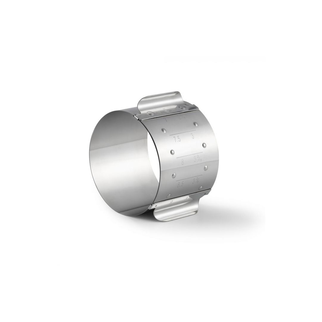 Cercle à tartare ajustable Gourmet Steel