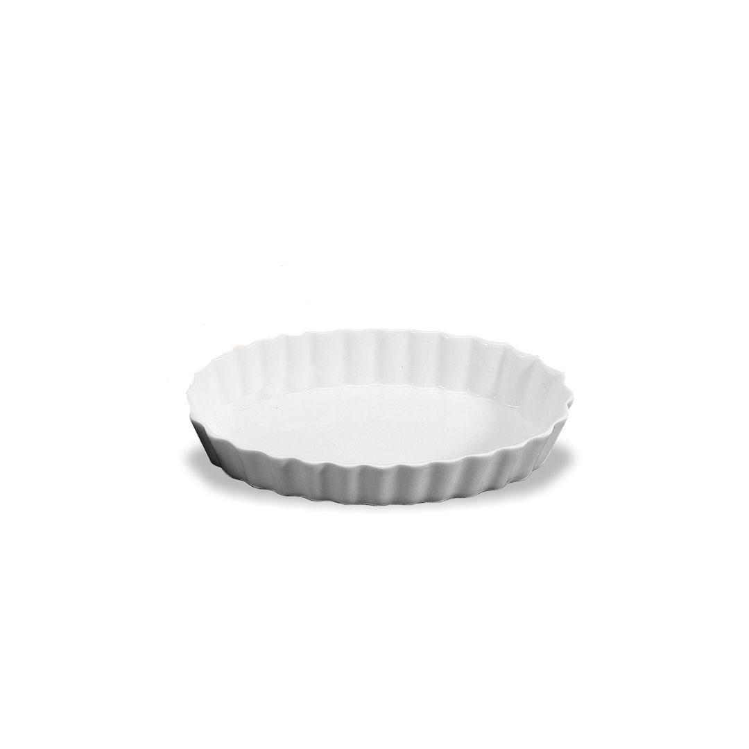 Assiette à crème brûlée en porcelaine 5,5"