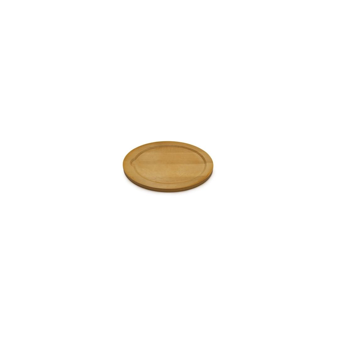 Base en bois pour poêle à fajita
