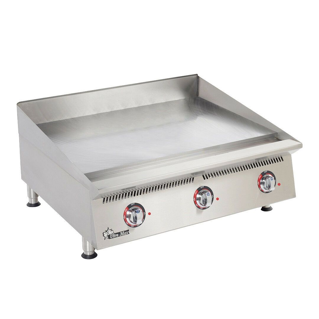 36" Ultra-Max Natural Gas Countertop Griddle - 90 000 BTU'S