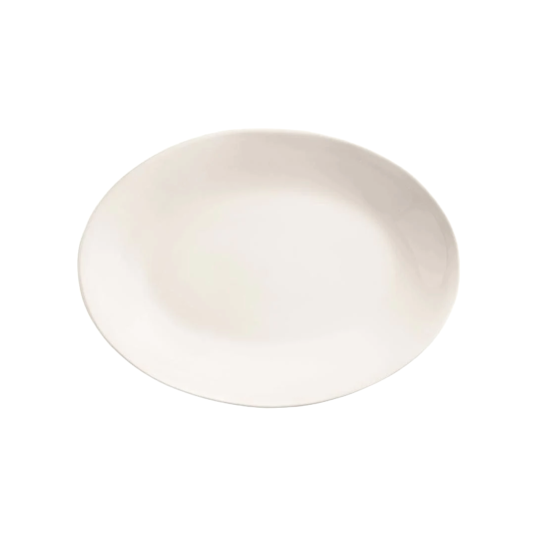 Assiette de service ovale 9,75" x 7,5" - Porcelana