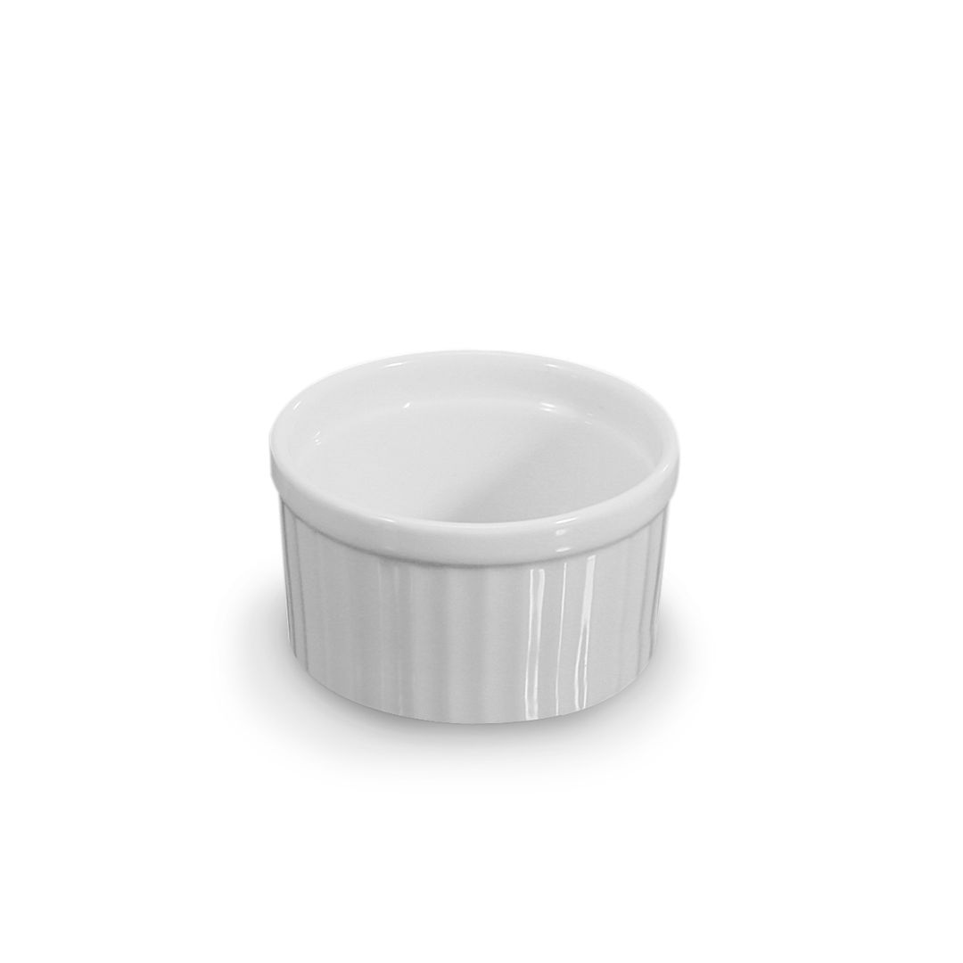 Ramequin rond en porcelaine 3 oz
