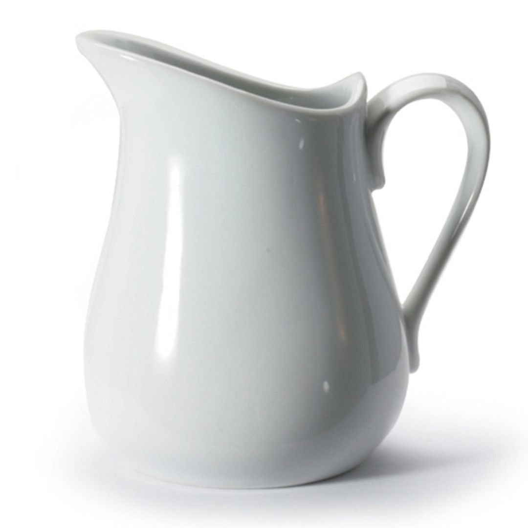 Pichet en porcelaine 17 oz - Blanc