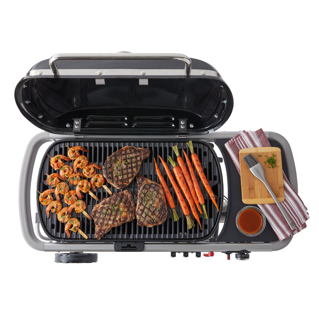 BBQ au gaz propane Weber Traveler - Noir