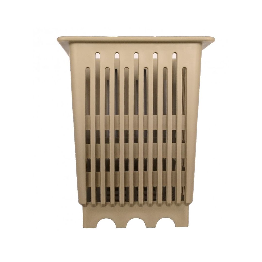 Square basket beige 3 ½’’ X 3 ½’’ 