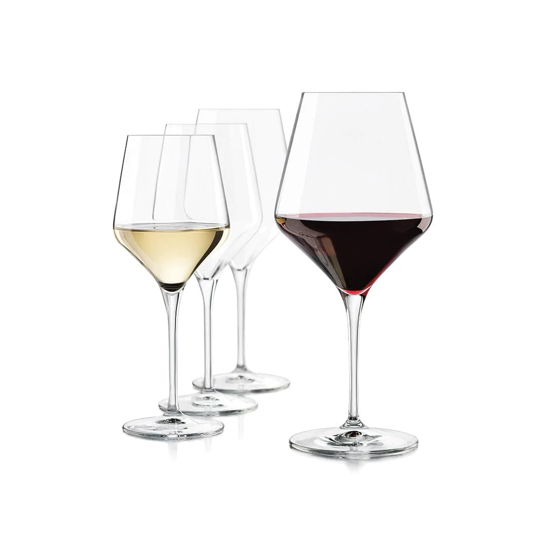 16 oz Red and White Wine Glass - Prism