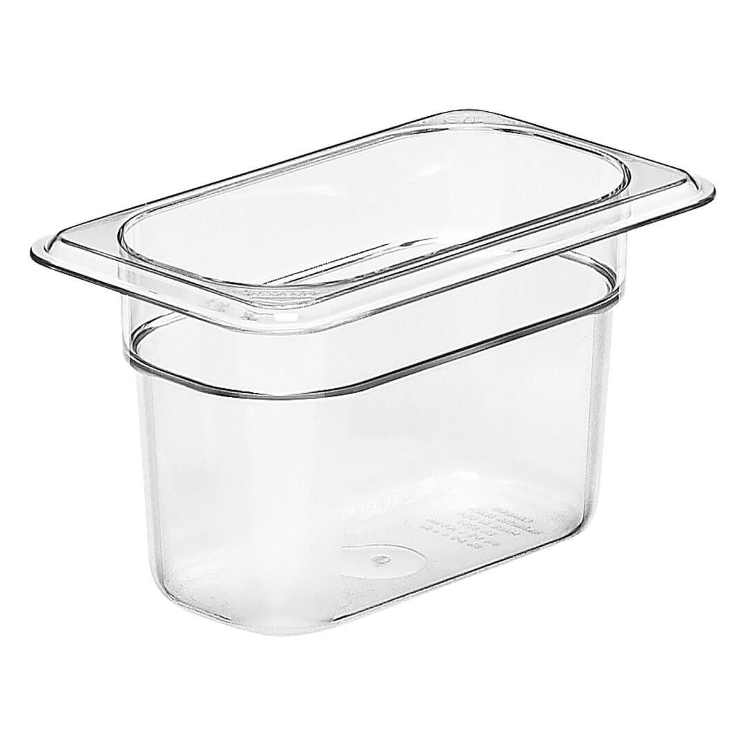 Bac gastronome transparent Camwear 4" - 1/9