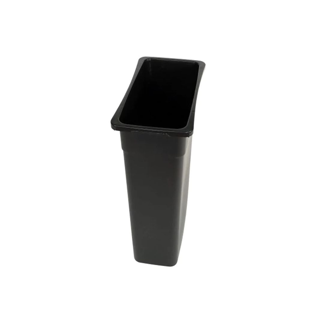 Poubelle mince 23 gallons - Noir