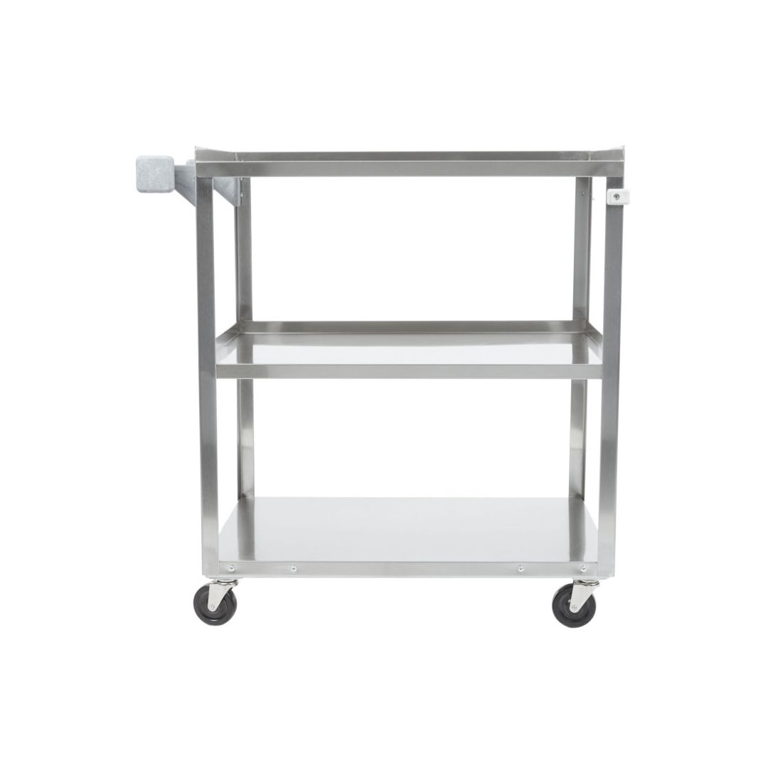 Chariot utilitaire en acier inoxydable pour charge élevée 30,875" x 17,75"