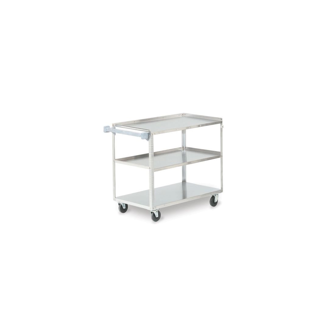 Chariot utilitaire en acier inoxydable pour charge très élevée 39,5" x 21"