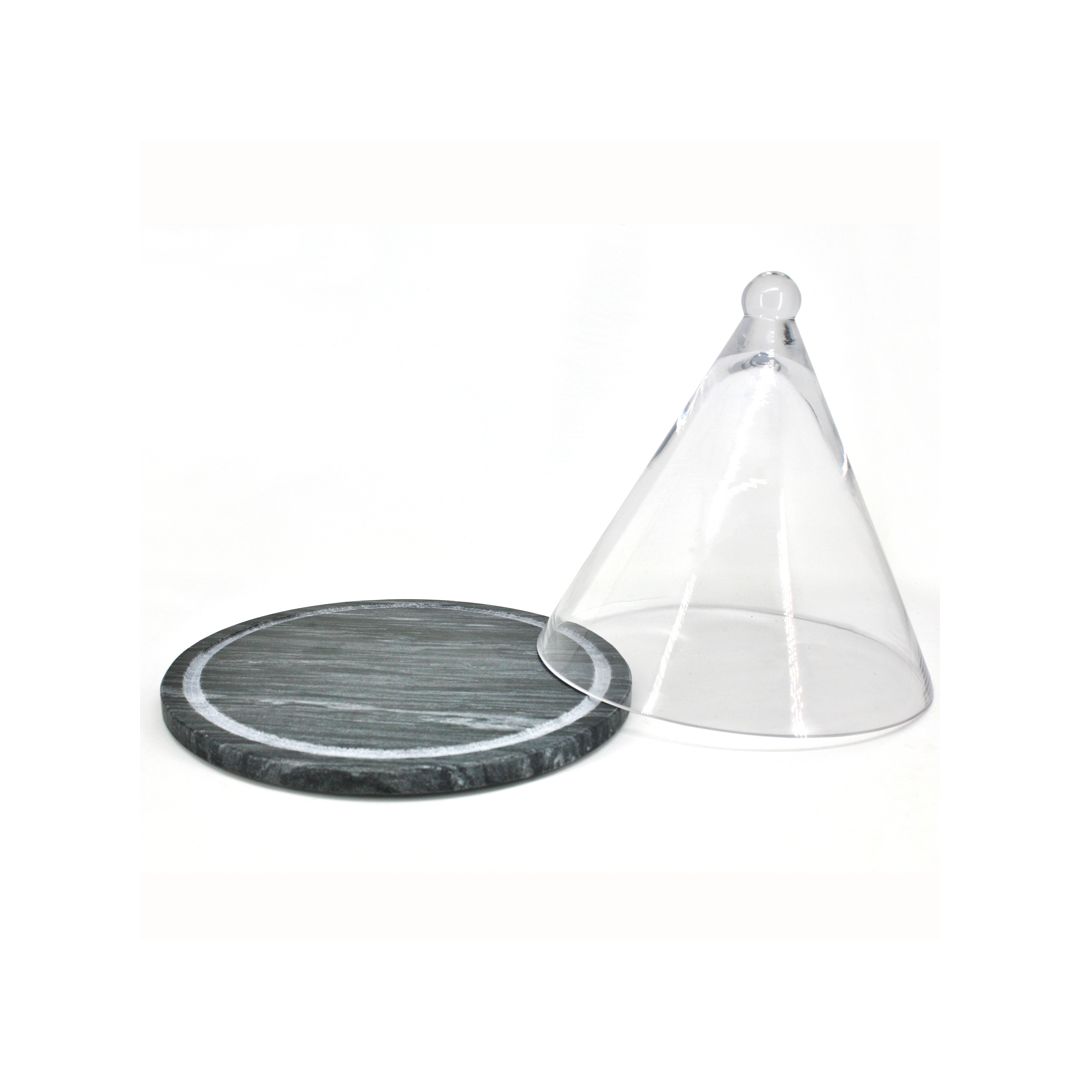 Marble Cheese Board and Dome