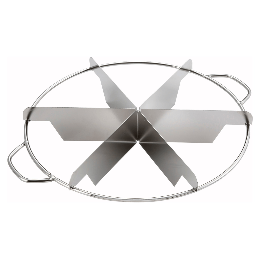 Six-Serving Stainless Steel Pie Marker