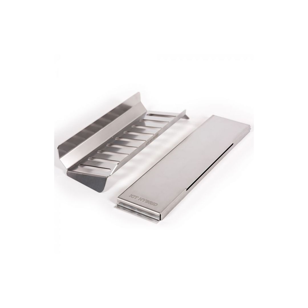Ensemble de conversion au bois pour four a pizza 2 Pizze