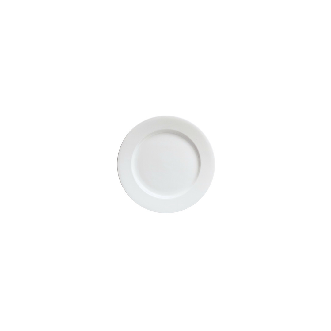 Assiette 5" avec Rebord - Blanc
