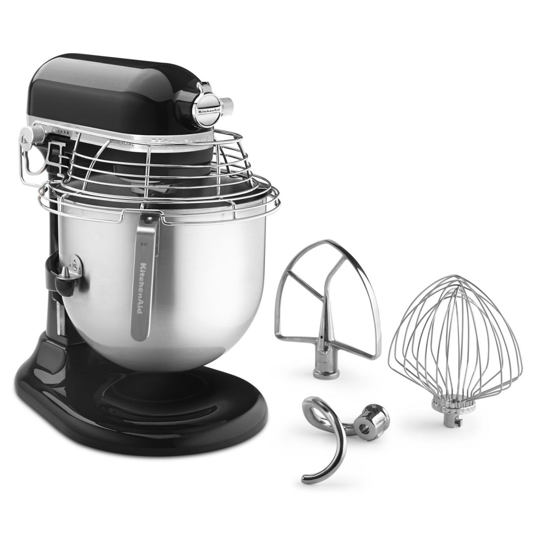 Batteur sur socle Commercial 8 pintes - Noir