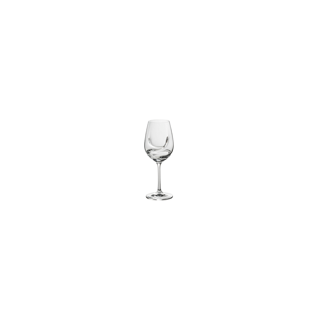 Set of Two 12 oz Red or White Wine Glasses - Turbulence
