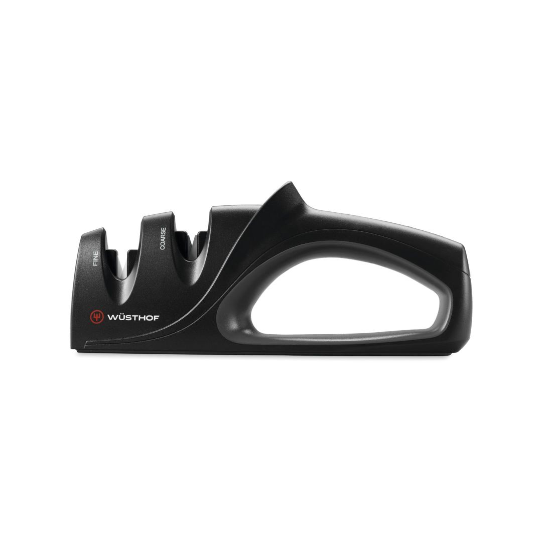 Aiguiseur de couteau à main 2 étages - Noir