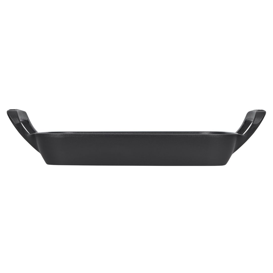 Panier à griller en fonte émaillée carré 30 cm - Alpine