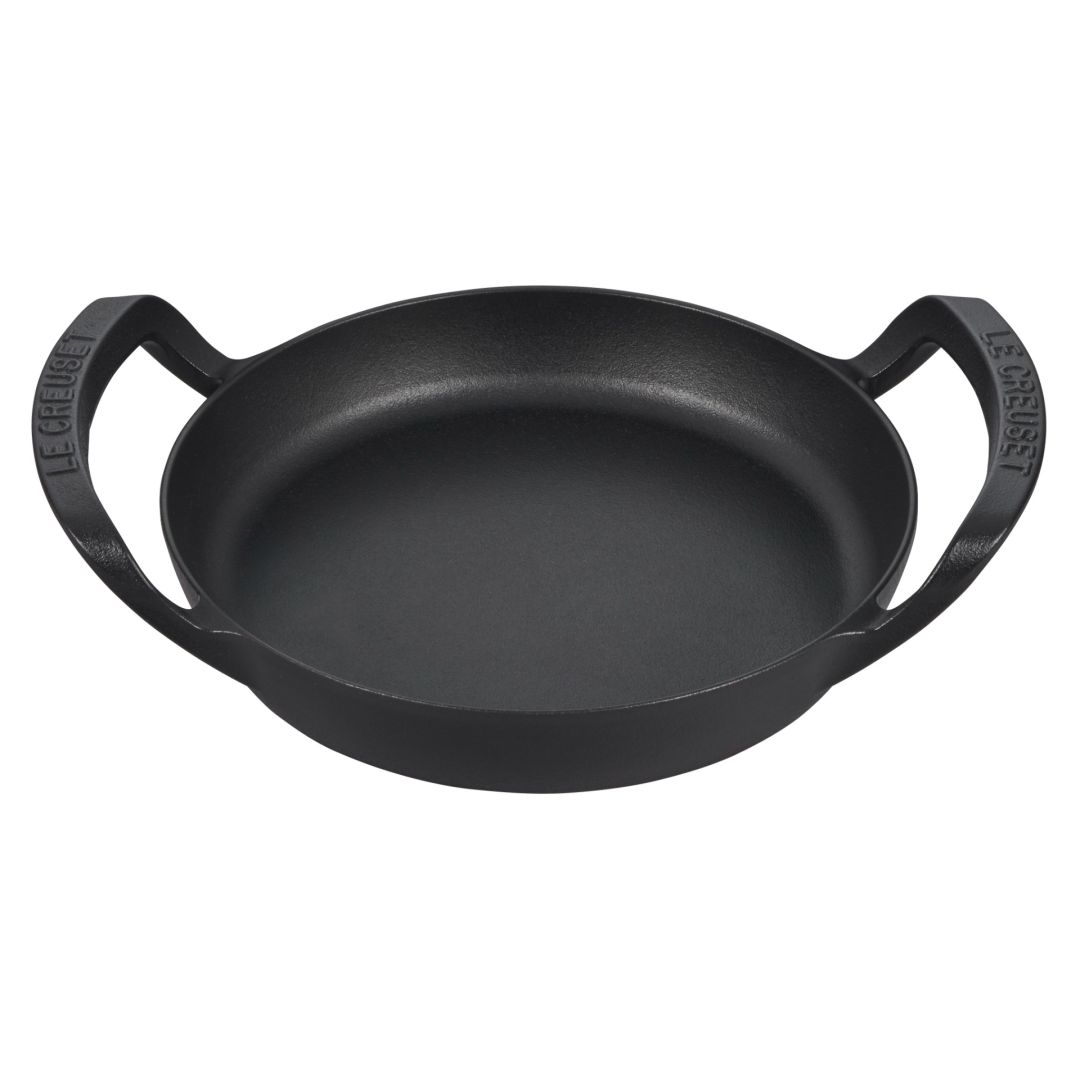 Support De Rangement 5 Niveaux Le Creuset, Fonte Noire Mousseline Mate – état Proche Du Neuf