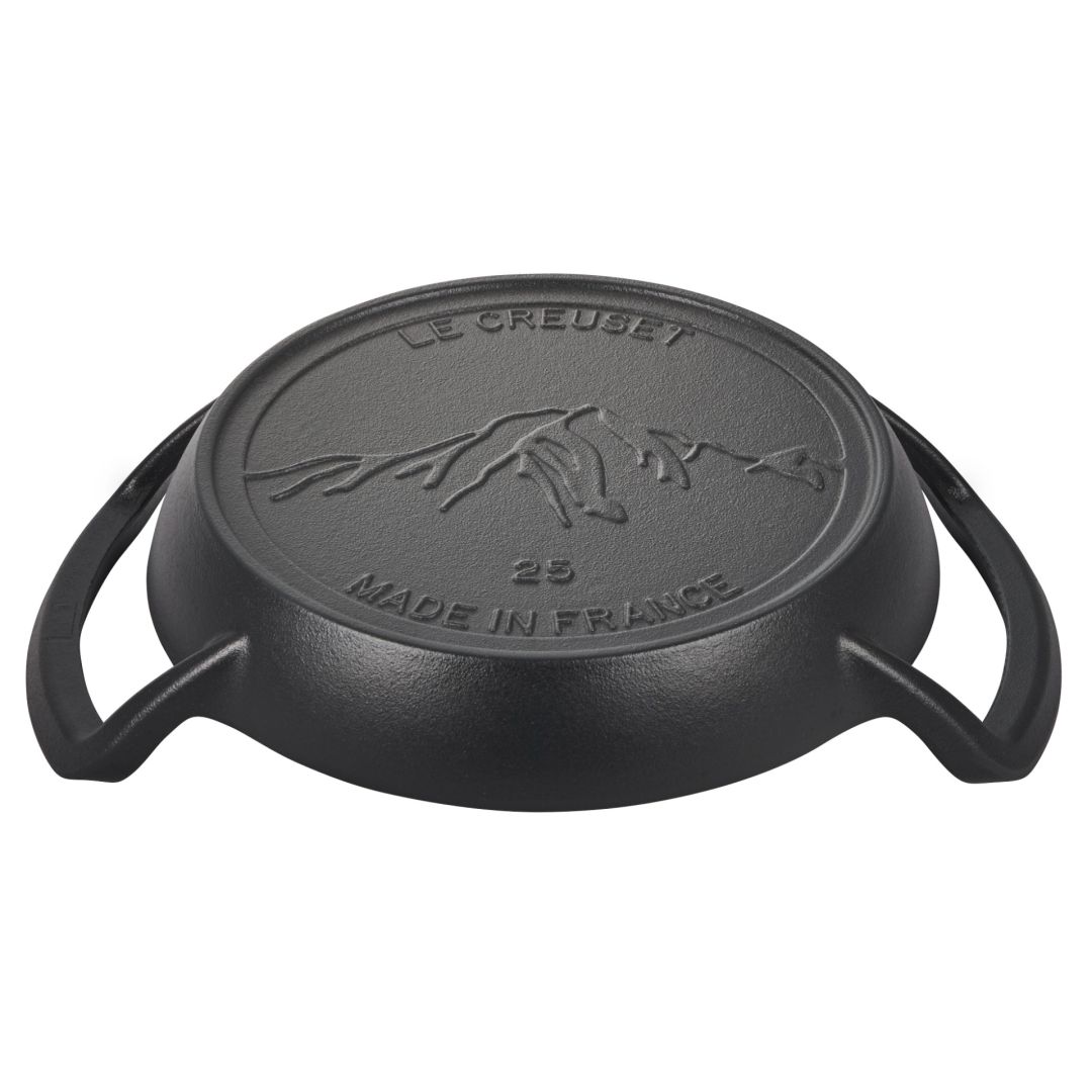 Poêle en fonte émaillée ronde 25 cm - Alpine