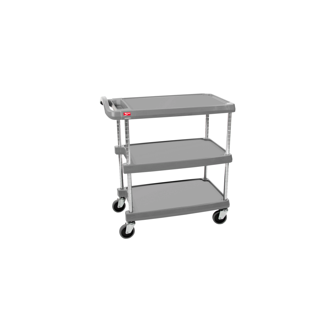 Chariot utilitaire en polymère myCart 18" x 32" - Gris